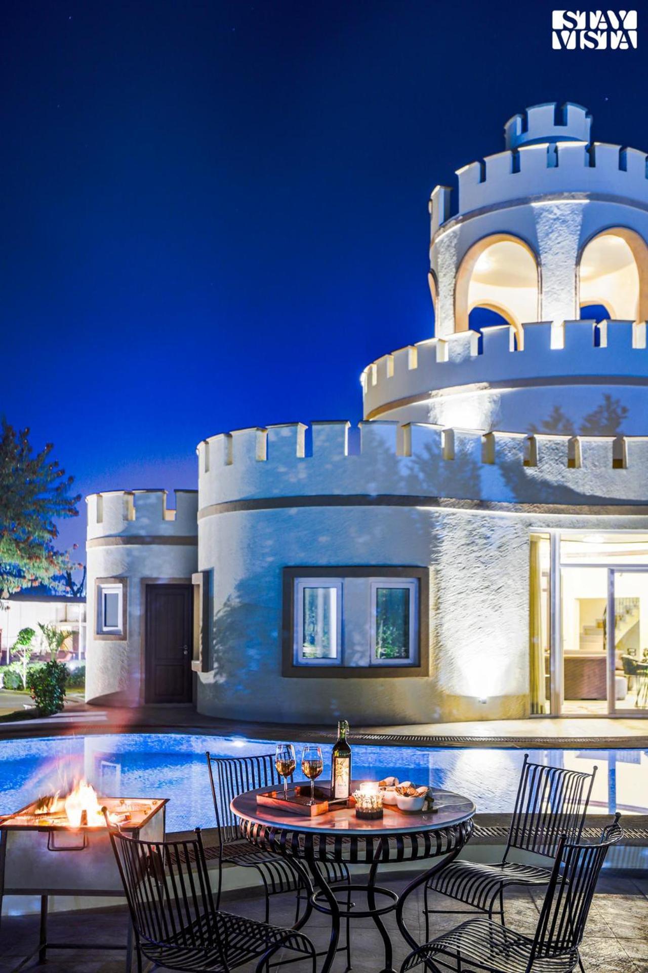 Stayvista'S Mystic Castle With Terrace, Swimming Pool, Lawn With Gazebo 斋浦尔 外观 照片