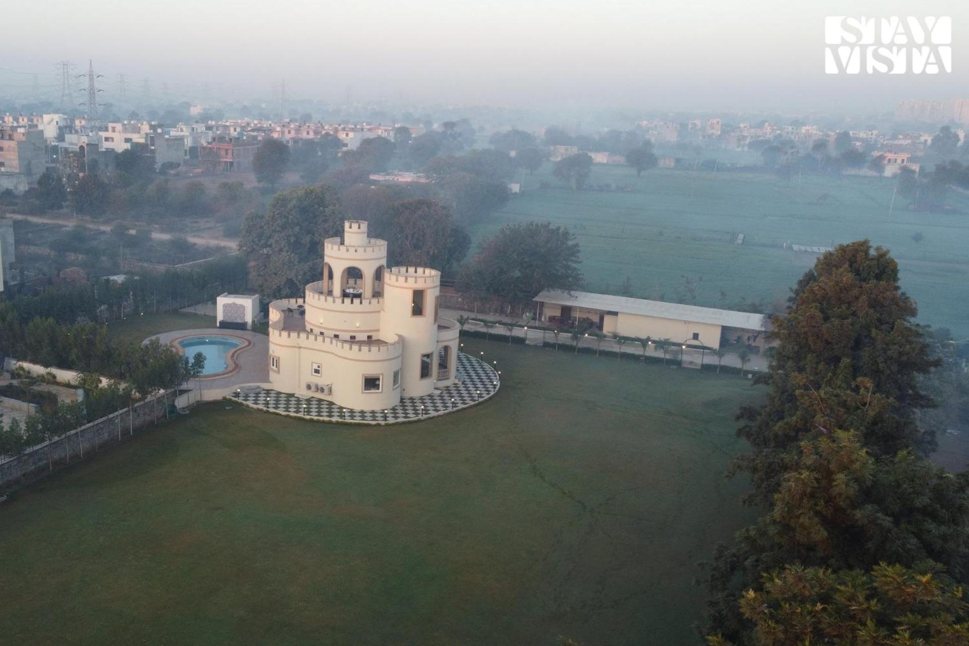 Stayvista'S Mystic Castle With Terrace, Swimming Pool, Lawn With Gazebo 斋浦尔 外观 照片
